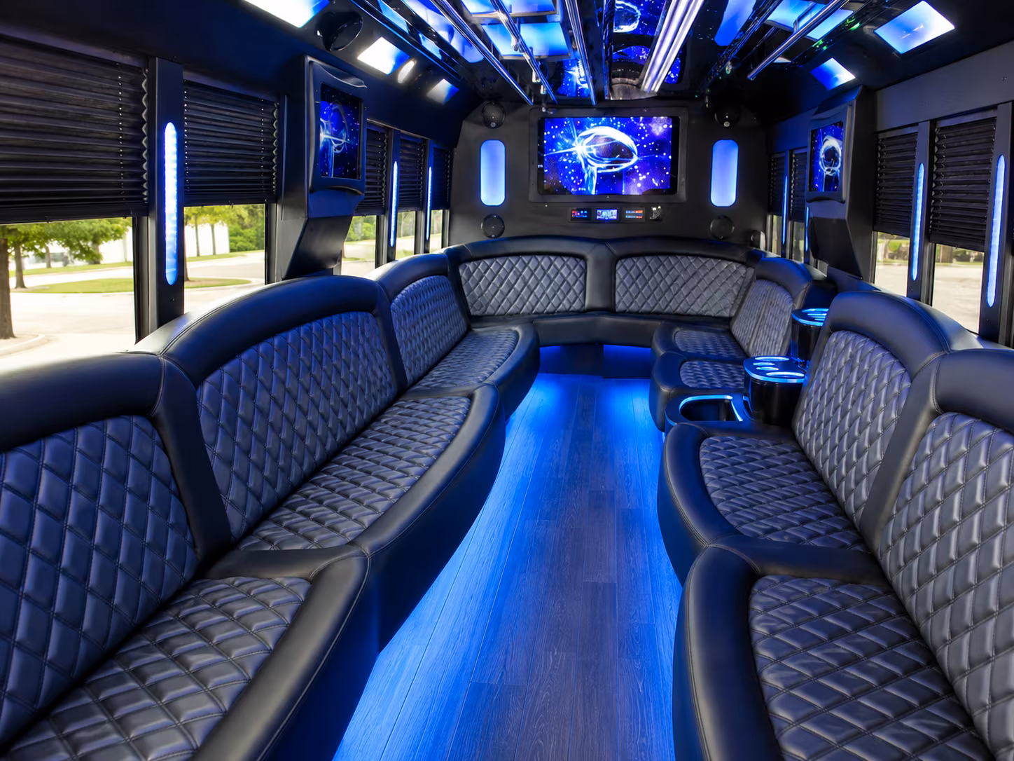 bachelorette and bachelor party buses in fayetteville