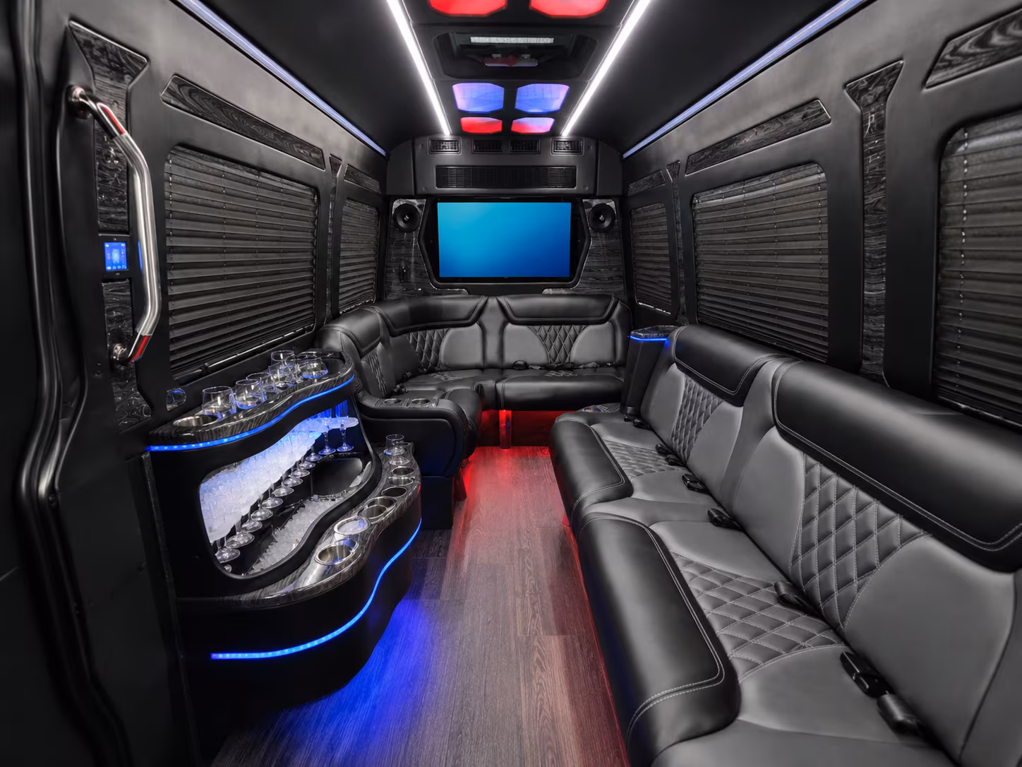 defense contractor and fort bragg group transportation buses