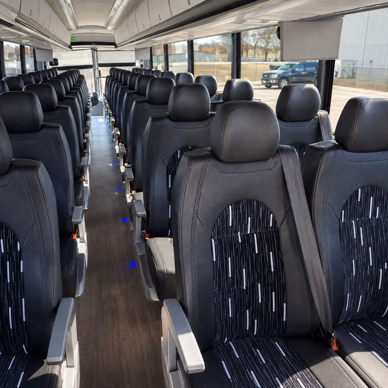 fayetteville airport transportation onboard seating