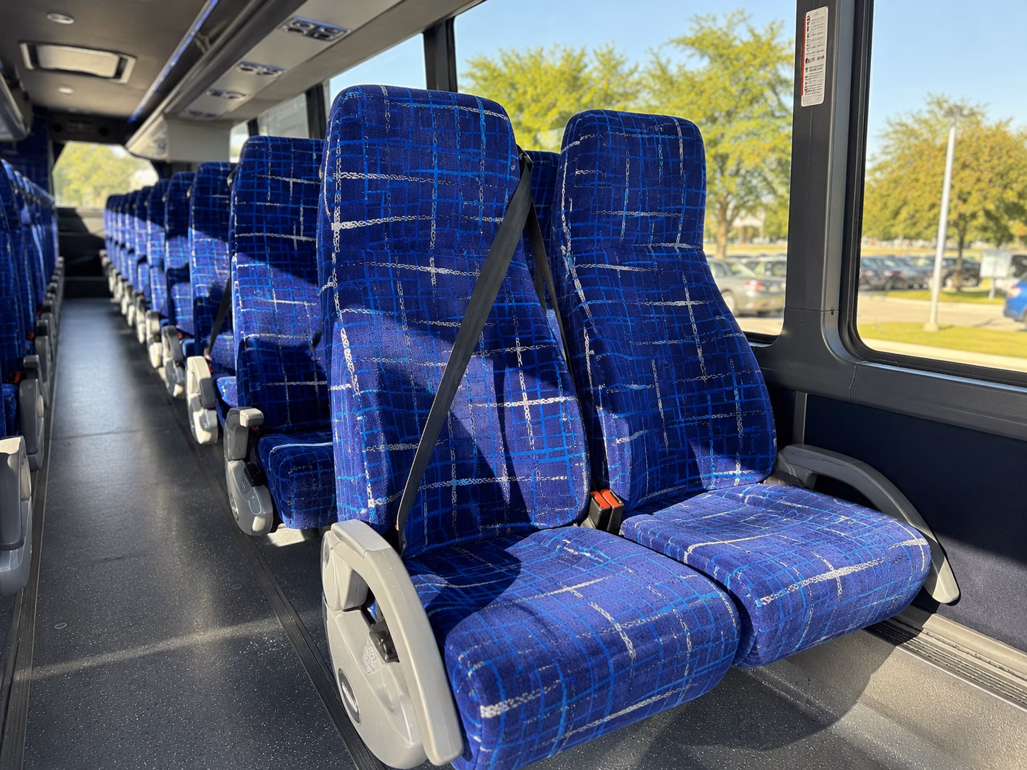 fayetteville concert transportation onboard seating
