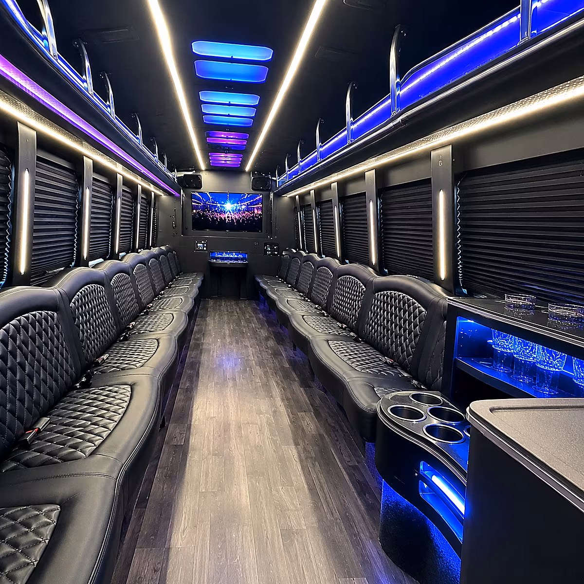 fayetteville party bus rentals inside