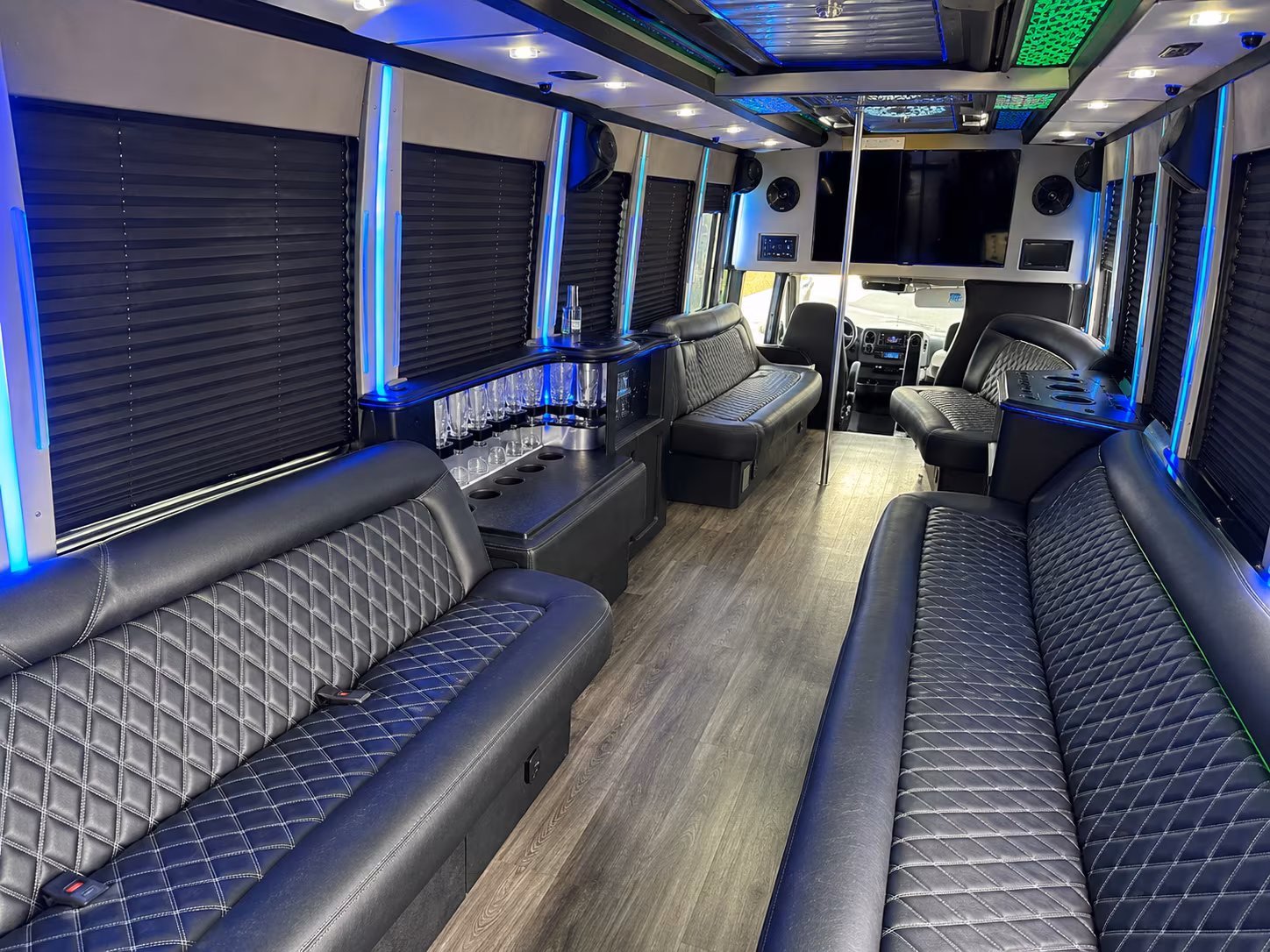 fayetteville wedding party bus rental