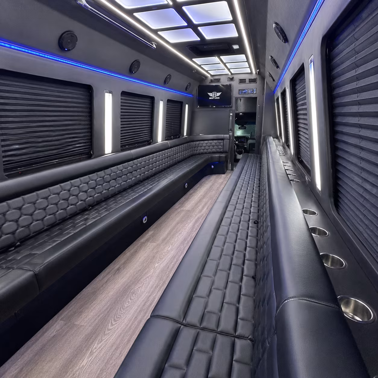 party bus interior