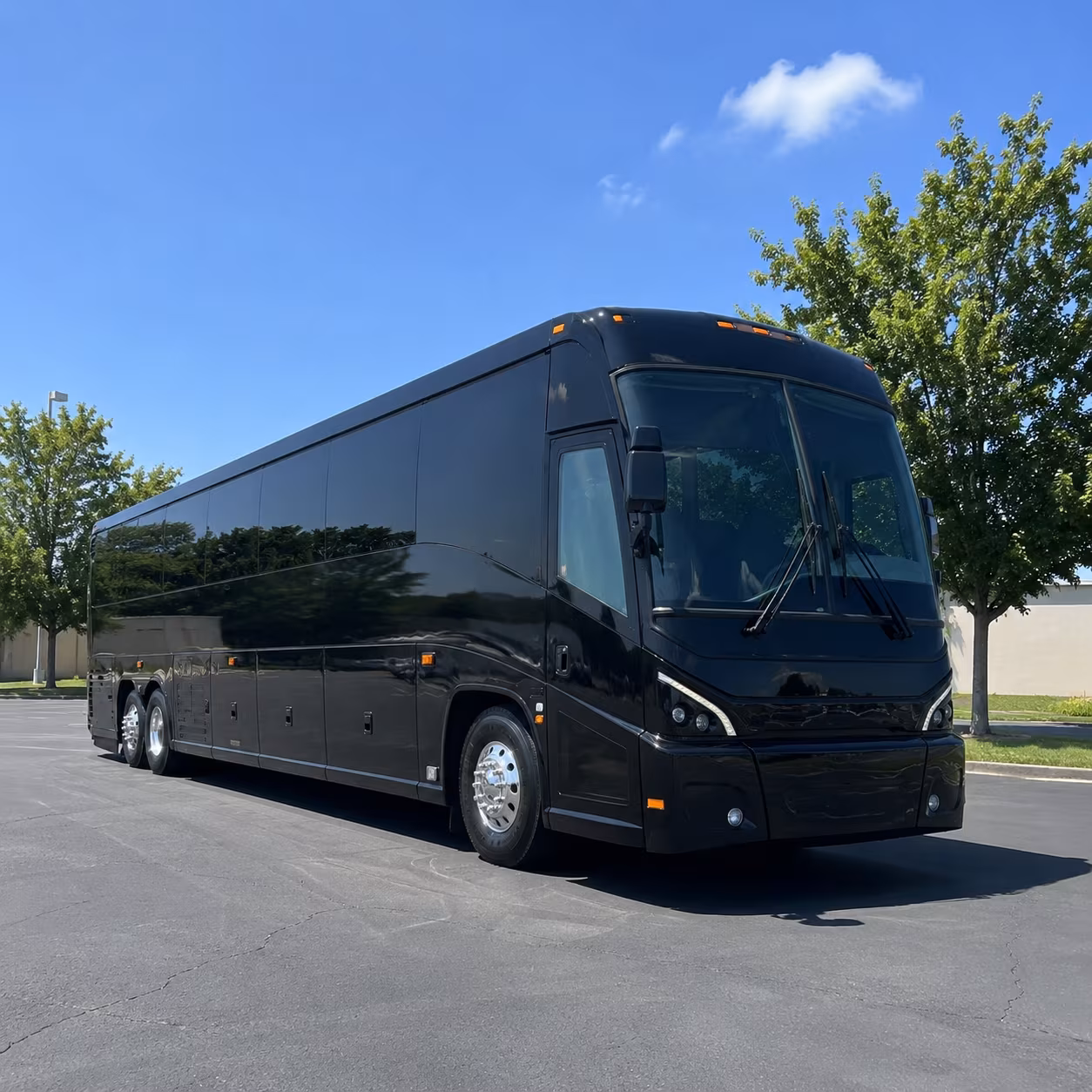 shuttle buses for all american week and 82nd airborne division ceremonies